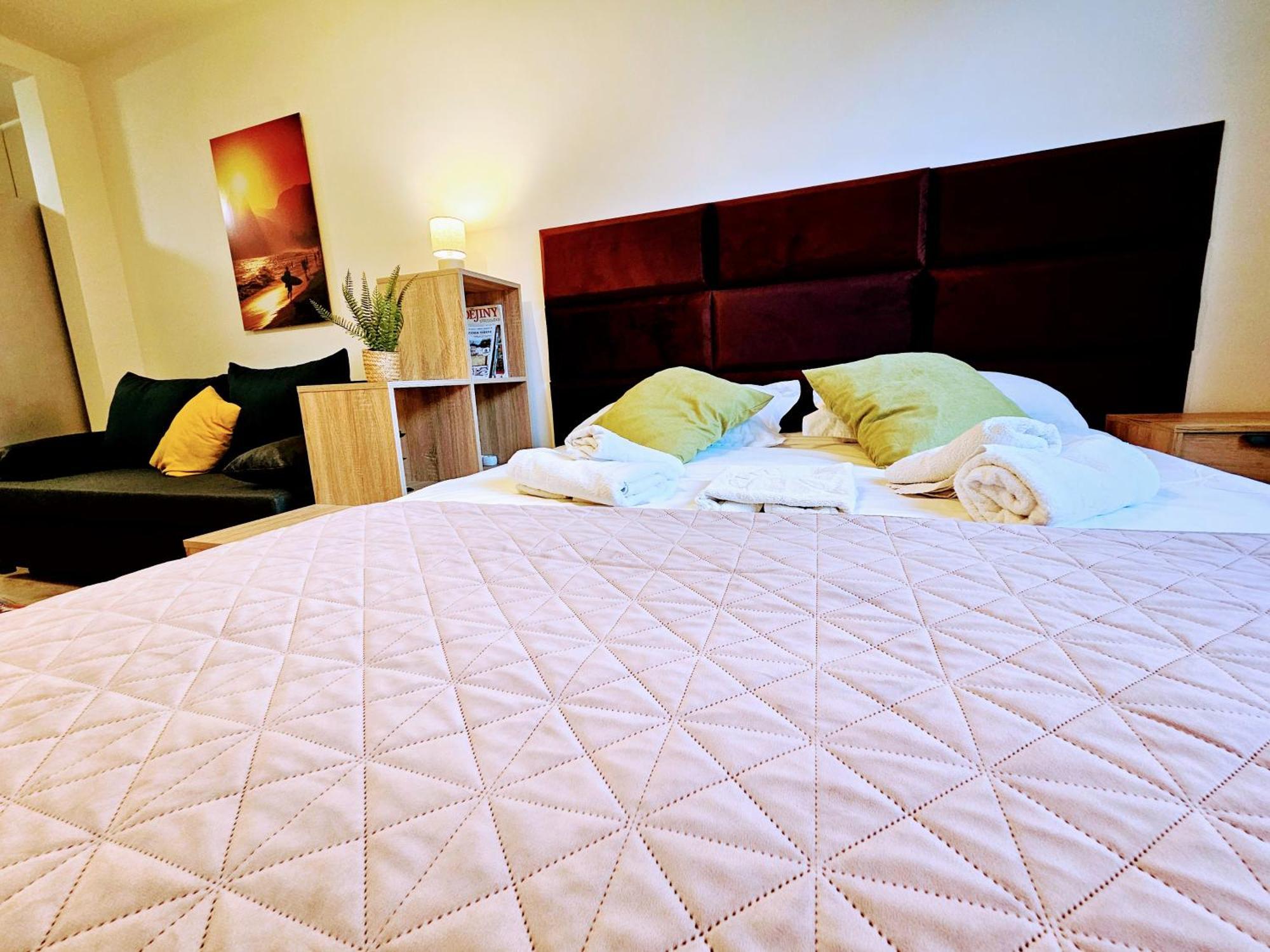 Live-inn Hotel-style 5 Apartments, 20 Mins To Centre, Gym, Reception, Free Parking, Lift, Roof Terrace & Game Prag