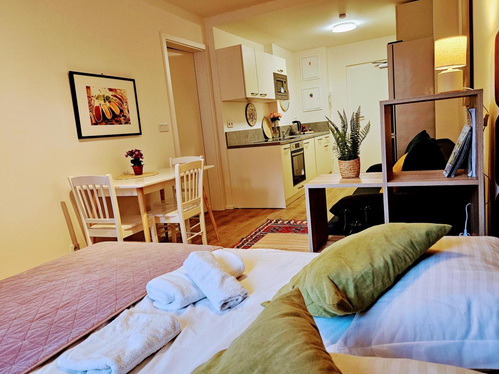Live-inn Hotel-style 5 Apartments, 20 Mins To Centre, Gym, Reception, Free Parking, Lift, Roof Terrace & Game Prag